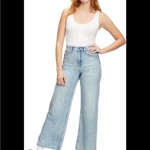 GAP | Women’s Wide Leg Light Blue Jeans